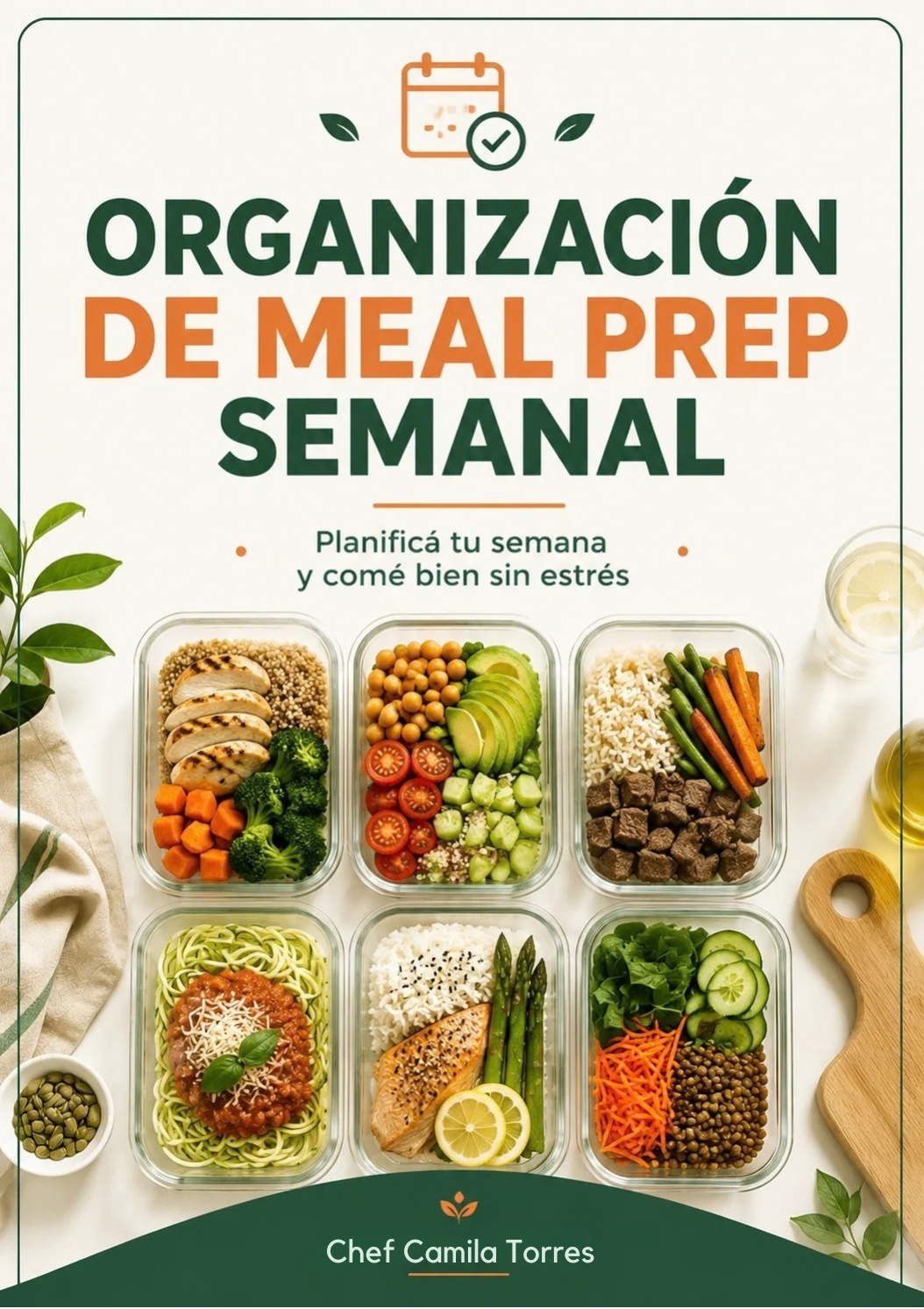 Portada de Organización y meal prep