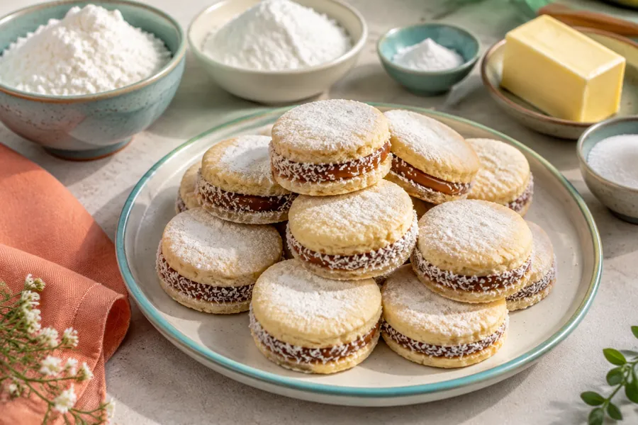 Alfajores de maicena