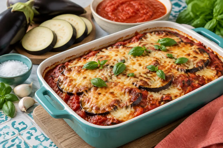 Berenjenas a la parmesana