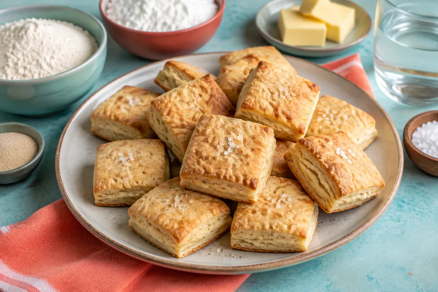 Bizcochitos de grasa sin gluten (salados)