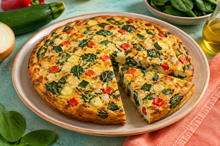 Frittata de vegetales para toda la semana