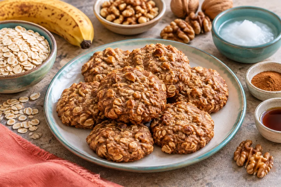 Galletitas de avena y nuez