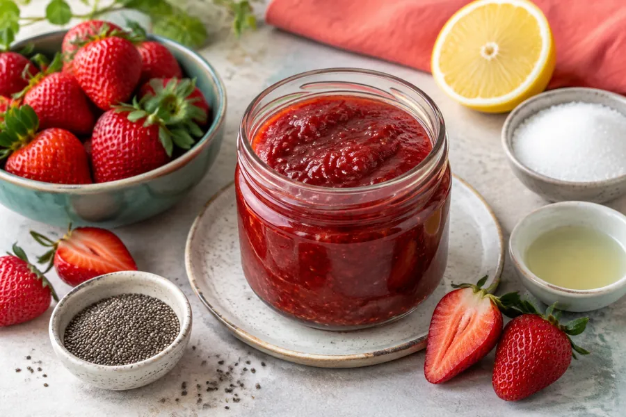 Mermelada de Frutilla Sin Azúcar