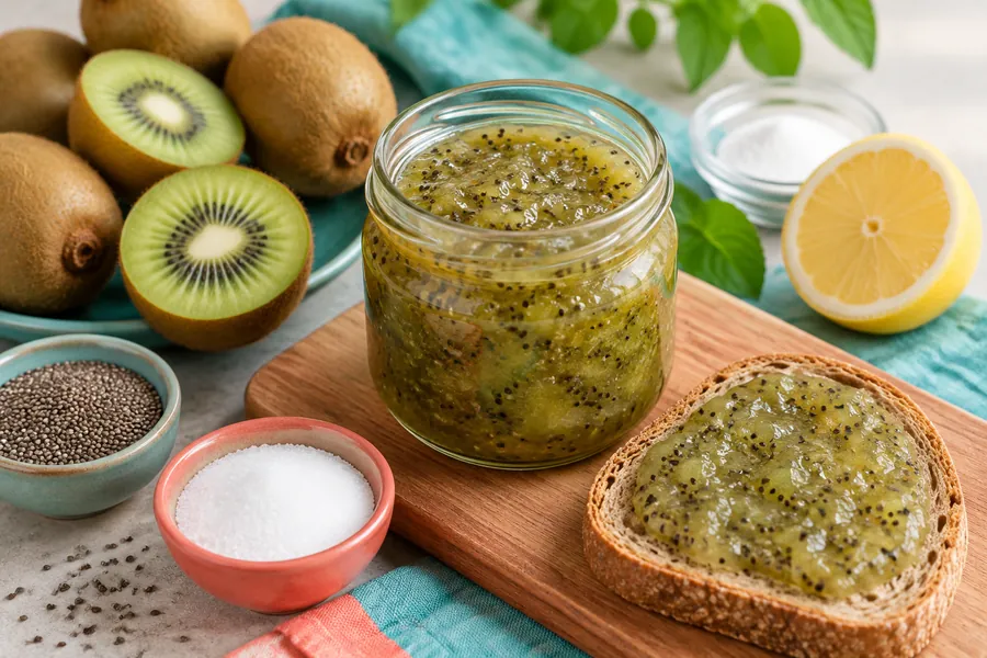 Mermelada de Kiwi Sin Azúcar