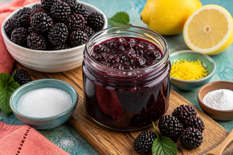 Mermelada de Moras Sin Azúcar