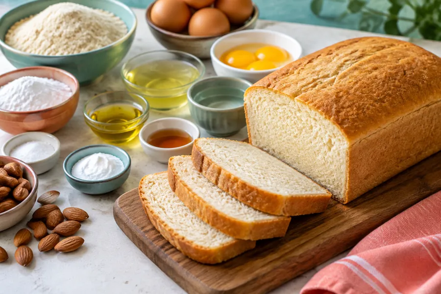 Pan de molde esponjoso para sándwiches
