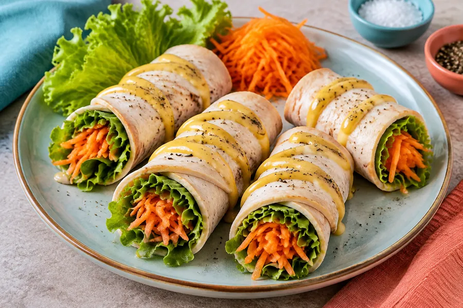 🍗Rollo de Pollo y Zanahoria