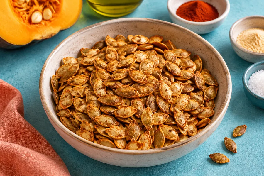 Semillas de zapallo tostadas con especias