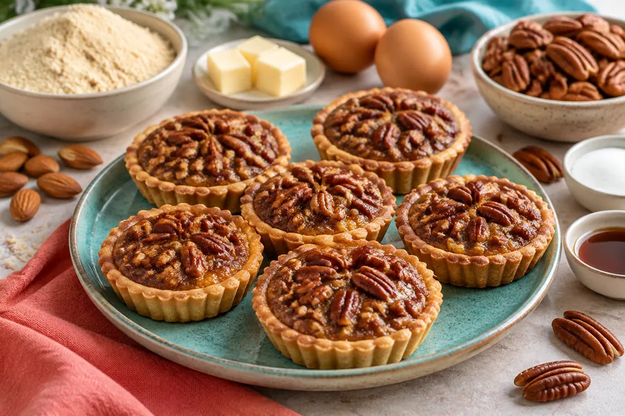 Tartaletas de nuez pecana