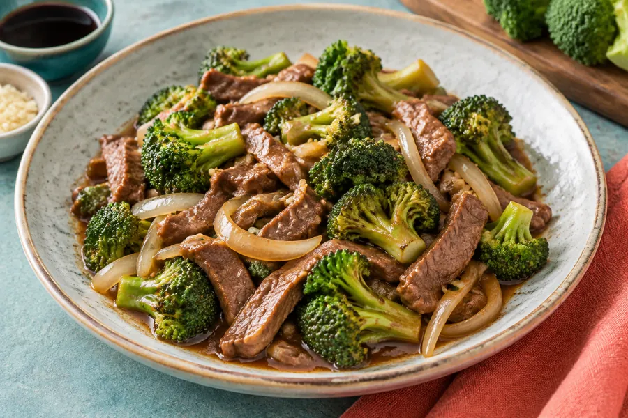 🥩Ternera con Brócoli al Wok