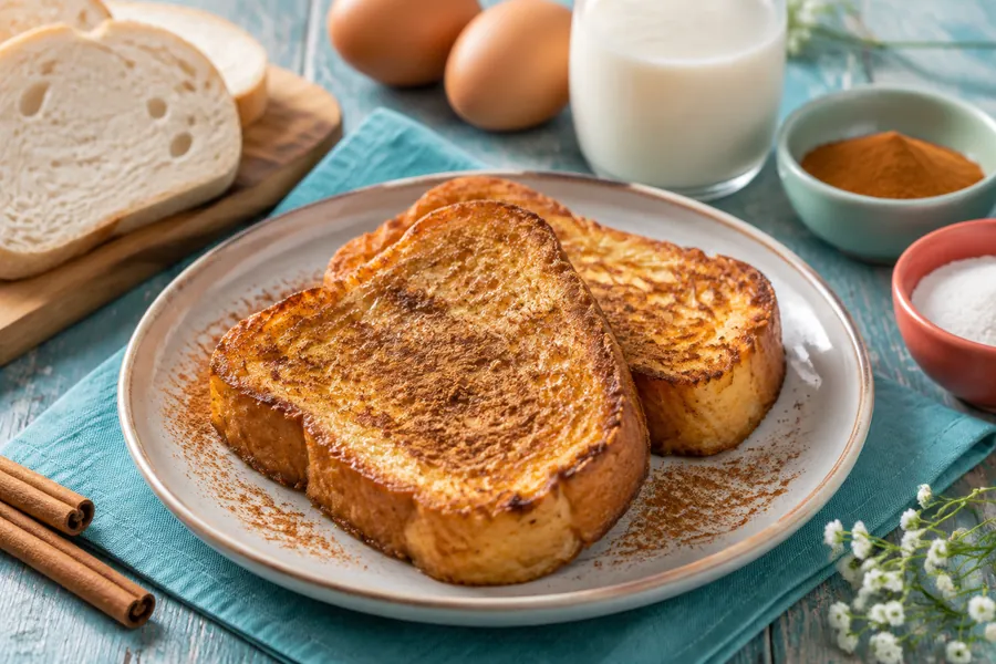 Torrijas argentinas (versión sin gluten ni lactosa)